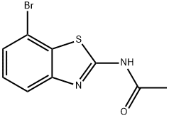 Acetamide, N-(7-bromo-2-benzothiazolyl)- 结构式