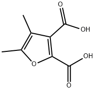 2,3-Furandicarboxylic acid, 4,5-dimethyl- 结构式