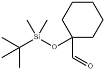 1-[(tert-butyldimethylsilyl)oxy]cyclohexane-1-carbaldehyde 结构式