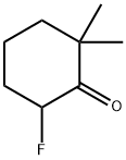 6-Fluoro-2,2-dimethyl-cyclohexanone 结构式
