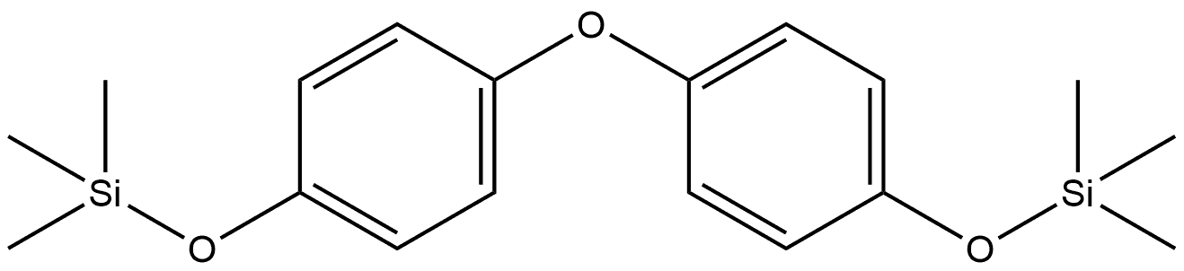 Silane, [oxybis(4,1-phenyleneoxy)]bis[trimethyl- 结构式