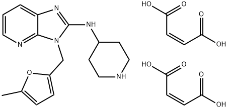 Noberastine maleate 结构式