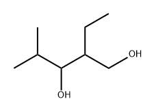 2-乙基-4-甲基-1,3-戊二醇 结构式