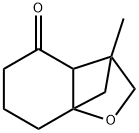 2H-3,7a-Methanobenzofuran-4(5H)-one, tetrahydro-3-methyl- (9CI) 结构式