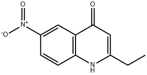 2-Ethyl-6-nitroquinolin-4(1H)-one 结构式