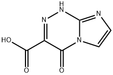 4-氧亚基-1,4-二氢咪唑并[2,1-C][1,2,4]三嗪-3-羧酸 结构式