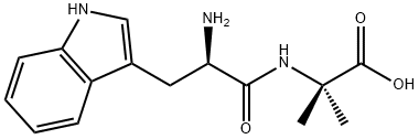 Alanine, D-tryptophyl-2-methyl- 结构式