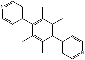 Pyridine, 4,4'-(2,3,5,6-tetramethyl-1,4-phenylene)bis- 结构式