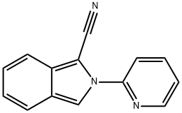 2-(Pyridin-2-yl)-2H-isoindole-1-carbonitrile 结构式