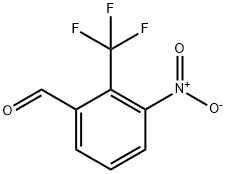 Benzaldehyde, 3-nitro-2-(trifluoromethyl)- 结构式