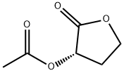 2(3H)-Furanone, 3-(acetyloxy)dihydro-, (3S)- 结构式