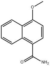 4-Methoxy-1-naphthamide 结构式