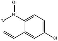 4-氯-1-硝基-2-乙烯基苯 结构式