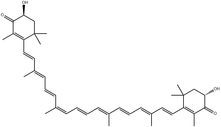 13-CIS-ASTAXANTHIN 结构式