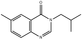 3-Isobutyl-6-methylquinazolin-4(3H)-one 结构式