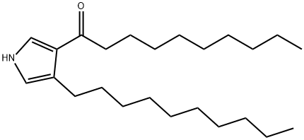 1-Decanone, 1-(4-decyl-1H-pyrrol-3-yl)- 结构式