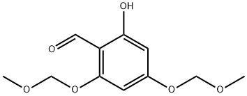 2-羟基-4,6-双(甲氧基甲氧基)苯甲醛 结构式