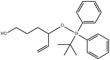 4-((tert-Butyldiphenylsilyl)oxy)hex-5-en-1-ol 结构式