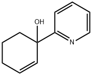 1-(吡啶-2-基)环己烷-2-烯-1-醇 结构式