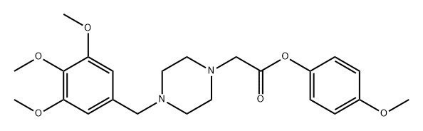 化合物 KB-5492 FREE BASE 结构式