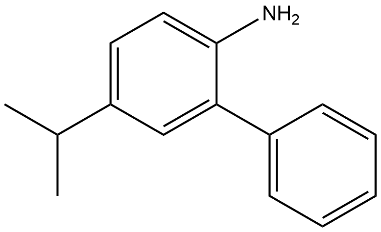 5-(1-Methylethyl)[1,1'-biphenyl]-2-amine 结构式