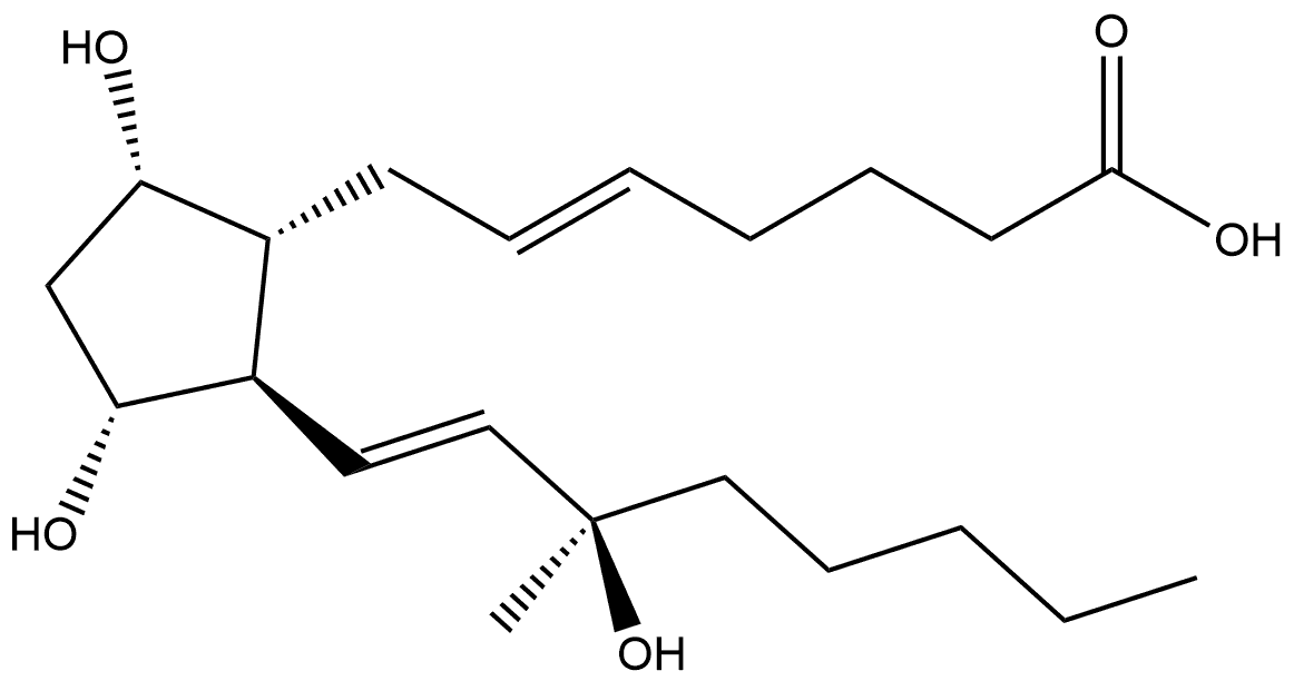 卡前列素杂质17 结构式