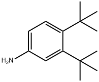 3,4-二叔丁基苯胺 结构式