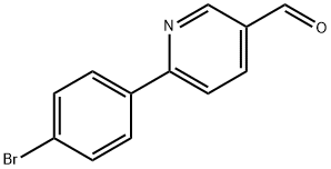 6-(4-Bromophenyl)nicotinaldehyde 结构式