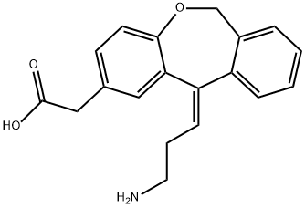 N-DidesMethyl Olopatadine HCl 结构式