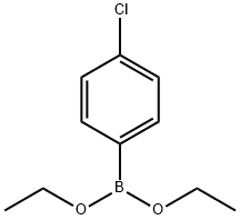 Boronic acid, B-(4-chlorophenyl)-, diethyl ester 结构式