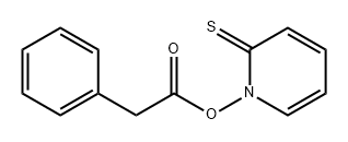 Benzeneacetic acid, 2-thioxo-1(2H)-pyridinyl ester 结构式