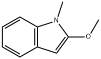 2-Methoxy-1-methyl-1H-indole 结构式