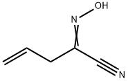 4-Pentenenitrile, 2-(hydroxyimino)- 结构式