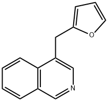 4-(Furan-2-ylmethyl)isoquinoline 结构式