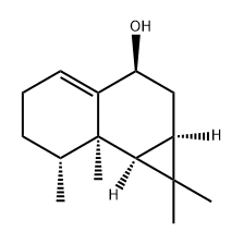 1(10)-马兜铃烯-9Β-醇 结构式