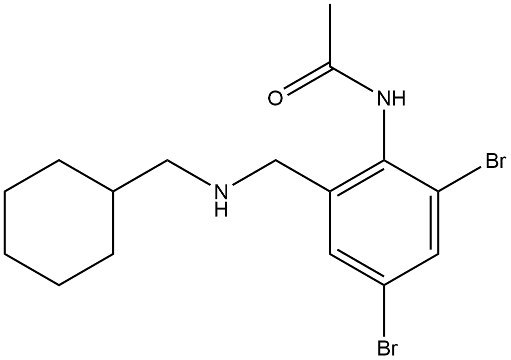 溴己新杂质33 结构式