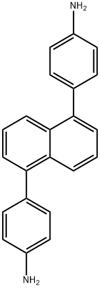 4,4'-(萘-1,5-二基)二苯胺 结构式