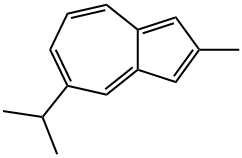 Azulene, 2-methyl-5-(1-methylethyl)- 结构式