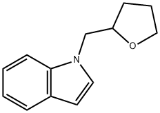 1H-Indole, 1-[(tetrahydro-2-furanyl)methyl]- 结构式