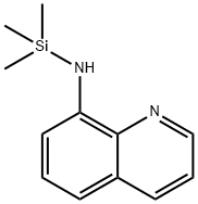 N-(Trimethylsilyl)quinolin-8-amine 结构式