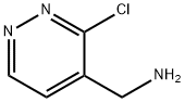 4-Pyridazinemethanamine, 3-chloro- 结构式
