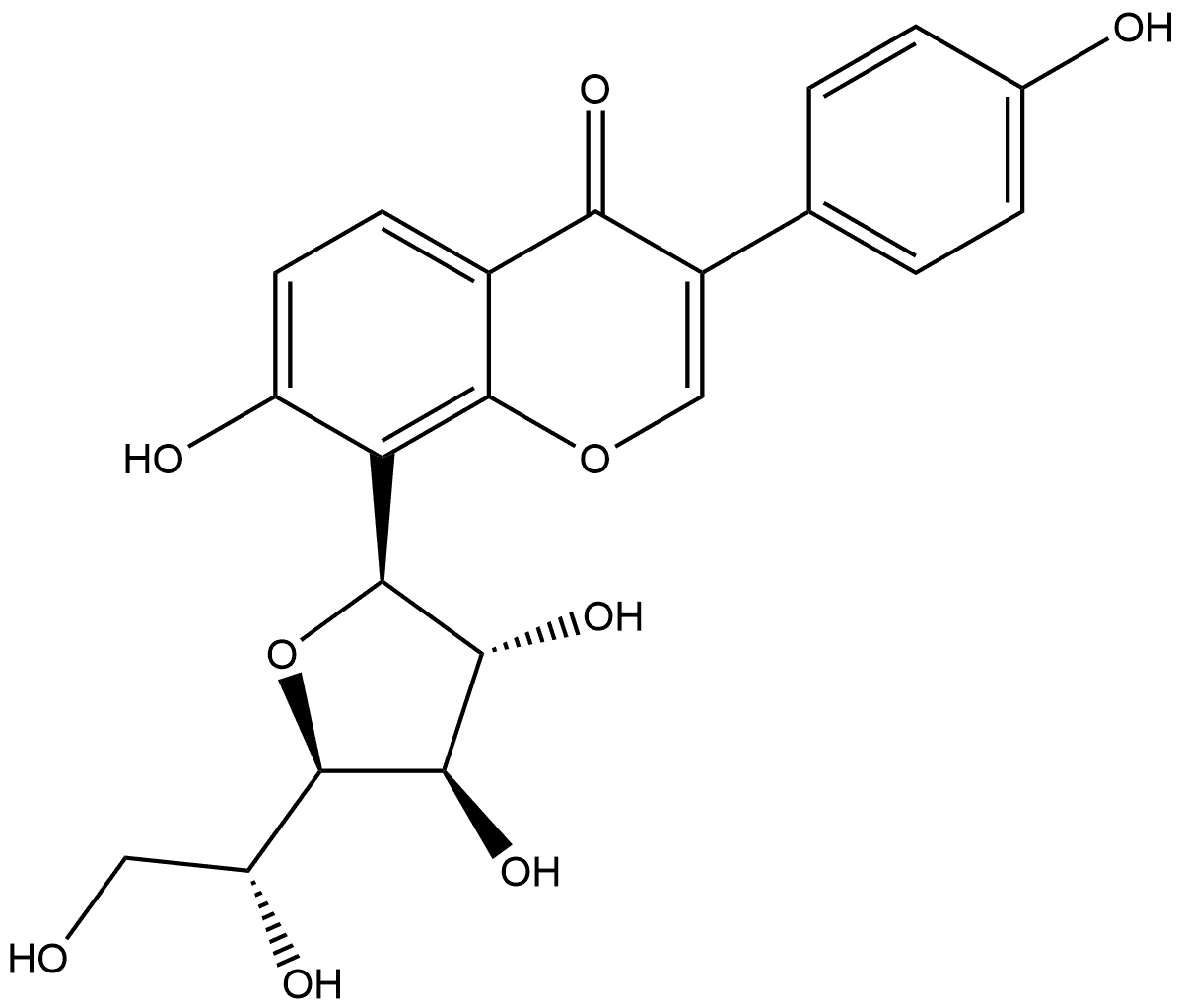 Neopuerarin B 结构式