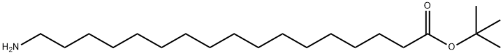 Heptadecanoic acid, 17-amino-, 1,1-dimethylethyl ester 结构式