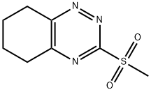 3-(甲磺酰基)-5,6,7,8-四氢苯并[E][1,2,4]三嗪 结构式