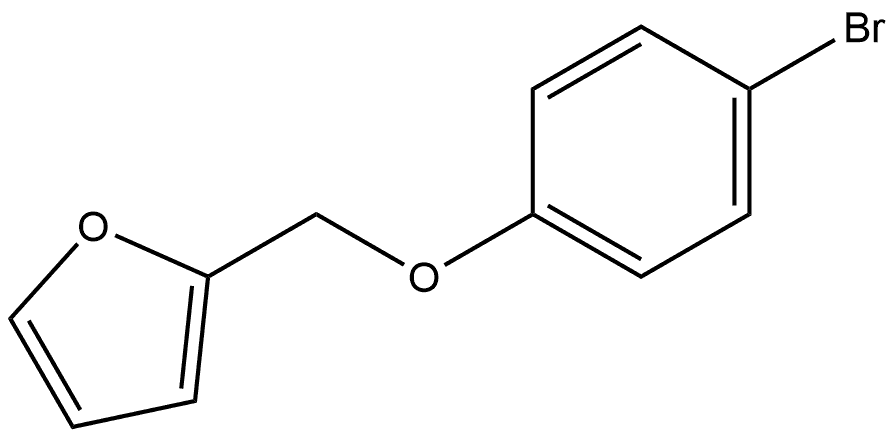 Furan, 2-[(4-bromophenoxy)methyl]- 结构式