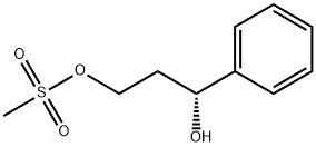 1,3-Propanediol, 1-phenyl-, 3-methanesulfonate, (1R)- 结构式