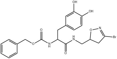 2-氟-3-硝基-5-溴苯甲酸 结构式