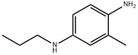 3-甲基-N1-丙基苯-1,4-二胺 结构式