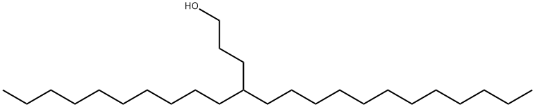 4-癸基十六醇 结构式