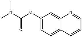 Quinolin-7-yl dimethylcarbamate 结构式